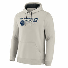 Off White Washington Wizards Crossover Collection Blocked Shot Premium Pullover Hoodie | NBA