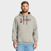 Off White Miami Heat Crossover Collection Blocked Shot Premium Pullover Hoodie | NBA