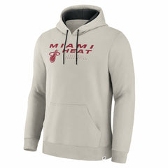 Off White Miami Heat Crossover Collection Blocked Shot Premium Pullover Hoodie | NBA