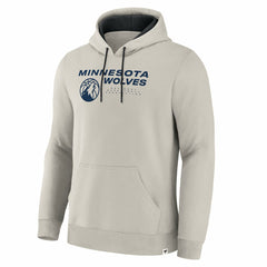 Off White Minnesota Timberwolves Crossover Collection Blocked Shot Premium Pullover Hoodie | NBA
