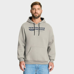 Off White New Orleans Pelicans Crossover Collection Blocked Shot Premium Pullover Hoodie | NBA