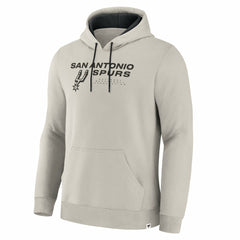 Off White San Antonio Spurs Crossover Collection Blocked Shot Premium Pullover Hoodie | NBA