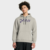 Off White Utah Jazz Crossover Collection Blocked Shot Premium Pullover Hoodie | NBA
