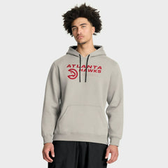 Off White Atlanta Hawks Crossover Collection Blocked Shot Premium Pullover Hoodie | NBA