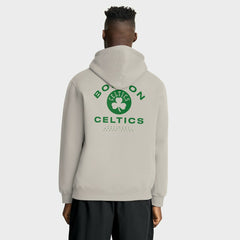 Off White Boston Celtics Crossover Collection Blocked Shot Premium Pullover Hoodie | NBA