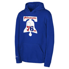 Royal Philadelphia 76ers Preschool Retro Logo Pullover Hoodie | NBA