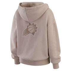 Tan Phoenix Suns WEAR by Erin Andrews Women's Washed Pullover Crewdie | NBA