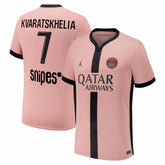 Khvicha Kvaratskhelia Paris Saint-Germain Youth 2024/25 Third Replica Player Jersey