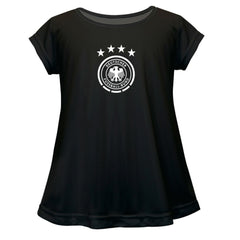 Germany National Team Vive La Fete Girls Youth Color Badge A-Line Top