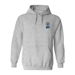Manchester City Vive La Fete Women's Color Badge Pullover Hoodie