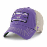 Purple/Tan Sacramento Kings '47 Wabash Patch Clean Up Adjustable Hat | NBA