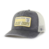 Vegas Golden Knights '47 Canteen Pigment Dyed Patch Trucker Adjustable Hat - NHL Hats