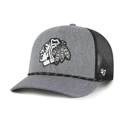 Chicago Blackhawks '47 Carbon Rope Trucker Adjustable Hat - NHL Hats