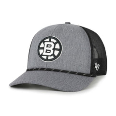 Boston Bruins '47 Carbon Rope Trucker Adjustable Hat - NHL Hats