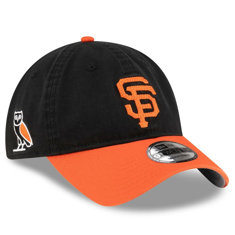San Francisco Giants OVO x New Era Washed 9TWENTY Adjustable Hat - MLB Hats
