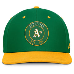 Athletics Nike Cooperstown Collection Pro Dri-FIT Snapback Hat - MLB Hats