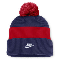 Atlanta Braves Nike Cooperstown Collection Peak Standard Cuffed Knit Hat with Pom - MLB Hats
