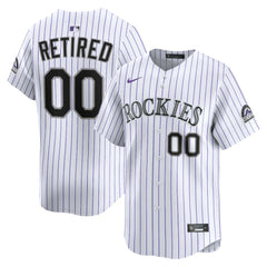 Colorado Rockies Nike Home Limited Pick-A-Player Retired Roster Jersey - MLB Jerseys