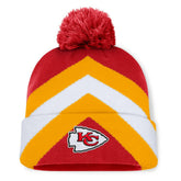 Kansas City Chiefs Women's Cornerback Cuffed Knit Hat with Pom | NFL New