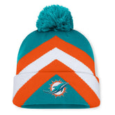 Miami Dolphins Women's Cornerback Cuffed Knit Hat with Pom | NFL On sale