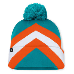 Miami Dolphins Women's Cornerback Cuffed Knit Hat with Pom | NFL On sale