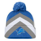 Detroit Lions Women's Cornerback Cuffed Knit Hat with Pom | NFL Online