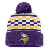 Minnesota Vikings Women's End Zone Cuffed Knit Hat with Pom | NFL Hot