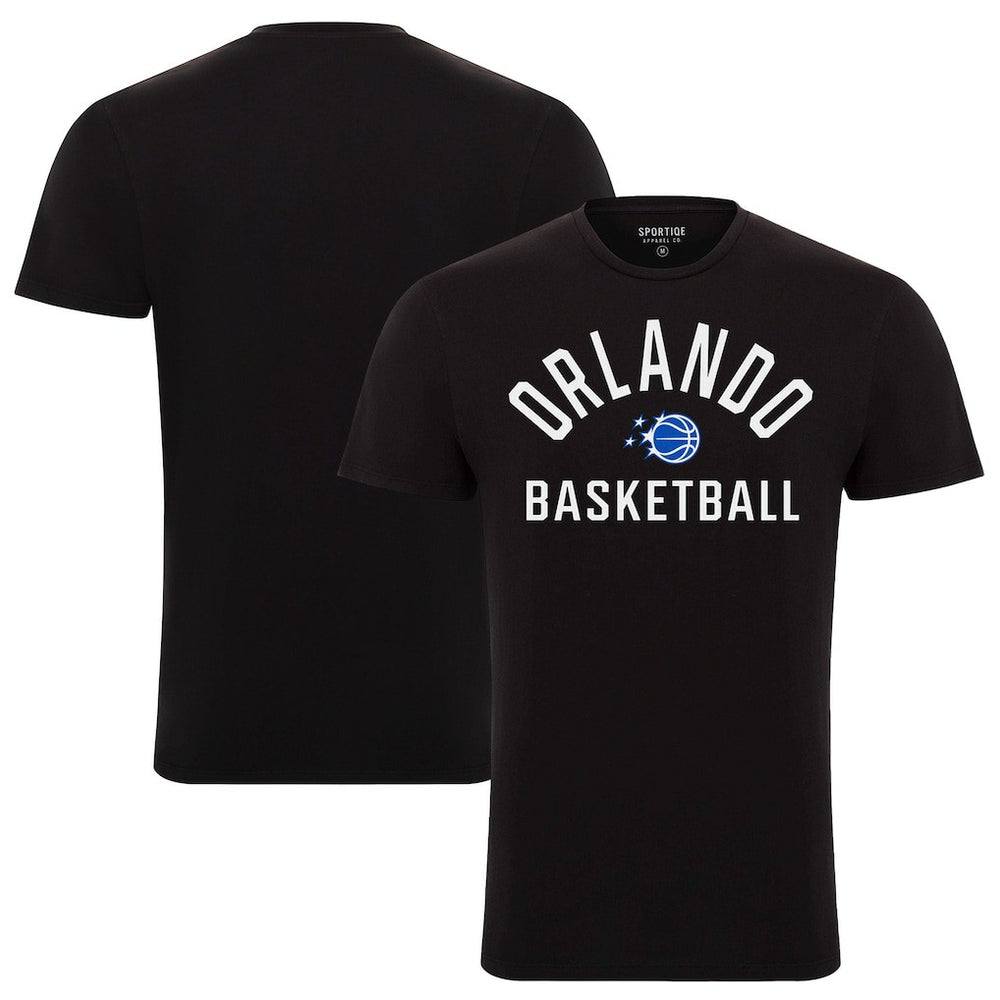 Black Orlando Magic Sportiqe Unisex Bingham Premium T-Shirt | NBA