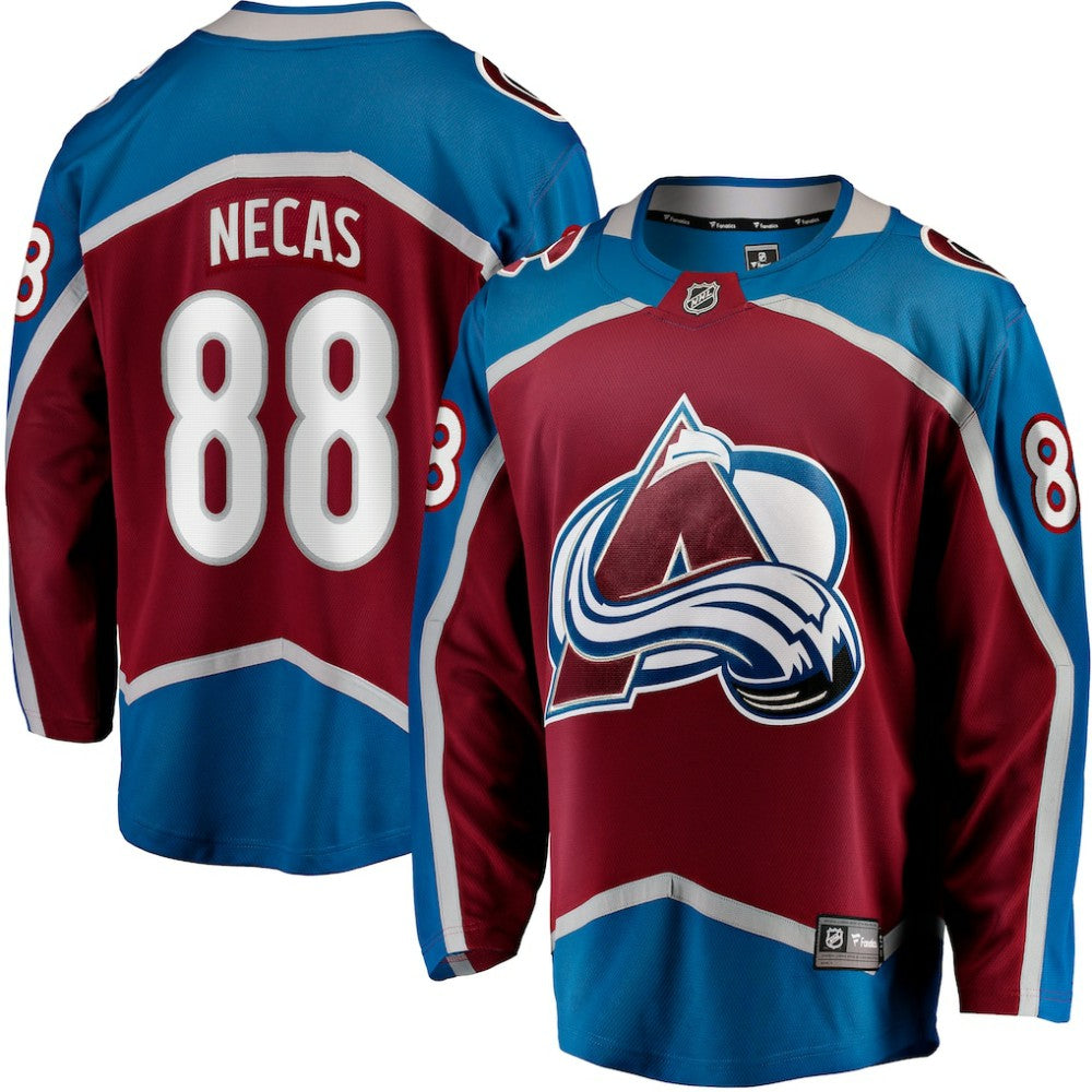 Martin Necas Colorado Avalanche Fanatics Breakaway Player Jersey - NHL Jerseys