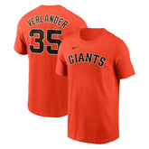 Justin Verlander San Francisco Giants Nike Fuse Name & Number T-Shirt - MLB T-shirts