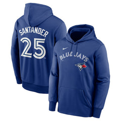 Anthony Santander Toronto Blue Jays Nike Name & Number Performance Pullover Hoodie - MLB Hoodies