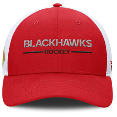 Chicago Blackhawks Fanatics Centennial Adjustable Trucker Hat - NHL Hats