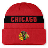 Chicago Blackhawks Fanatics Centennial Cuffed Knit Hat - NHL Hats