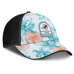 Miami Dolphins Tropical Adjustable Trucker Hat | NFL Sale
