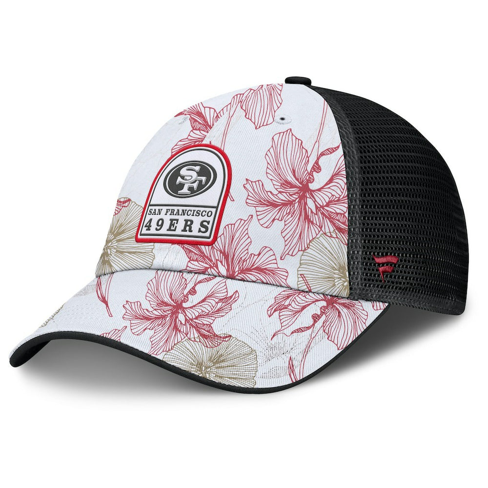 San Francisco 49ers Tropical Adjustable Trucker Hat | NFL Sale