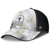 New Orleans Saints Tropical Adjustable Trucker Hat | NFL Hot