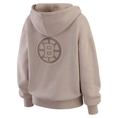 Boston Bruins WEAR by Erin Andrews Women's Washed Pullover Crewdie - NHL Pullover