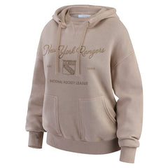 New York Rangers WEAR by Erin Andrews Women's Washed Pullover Crewdie - NHL Pullover