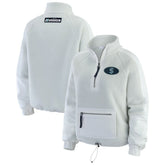 Seattle Kraken WEAR by Erin Andrews Women's Polar Fleece Quarter-Zip Jacket - NHL Jackets