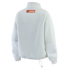 Philadelphia Flyers WEAR by Erin Andrews Women's Polar Fleece Quarter-Zip Jacket - NHL Jackets