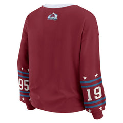 Colorado Avalanche WEAR by Erin Andrews Women's Long-Sleeve Sport T-Shirt - NHL T-shirts