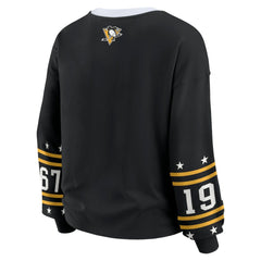 Pittsburgh Penguins WEAR by Erin Andrews Women's Long-Sleeve Sport T-Shirt - NHL T-shirts