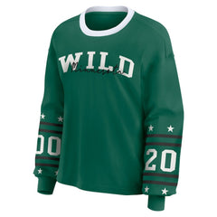 Minnesota Wild WEAR by Erin Andrews Women's Long-Sleeve Sport T-Shirt - NHL T-shirts