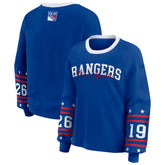 New York Rangers WEAR by Erin Andrews Women's Long-Sleeve Sport T-Shirt - NHL T-shirts