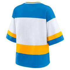 St. Louis Blues WEAR by Erin Andrews Women's Jersey Style Tee - NHL Jerseys