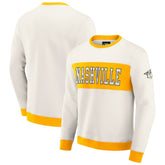 Nashville Predators Darius Rucker Collection by Fanatics Colorblock Pullover Sweatshirt - NHL Sweatshirts