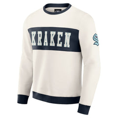 Seattle Kraken Darius Rucker Collection by Fanatics Colorblock Pullover Sweatshirt - NHL Sweatshirts