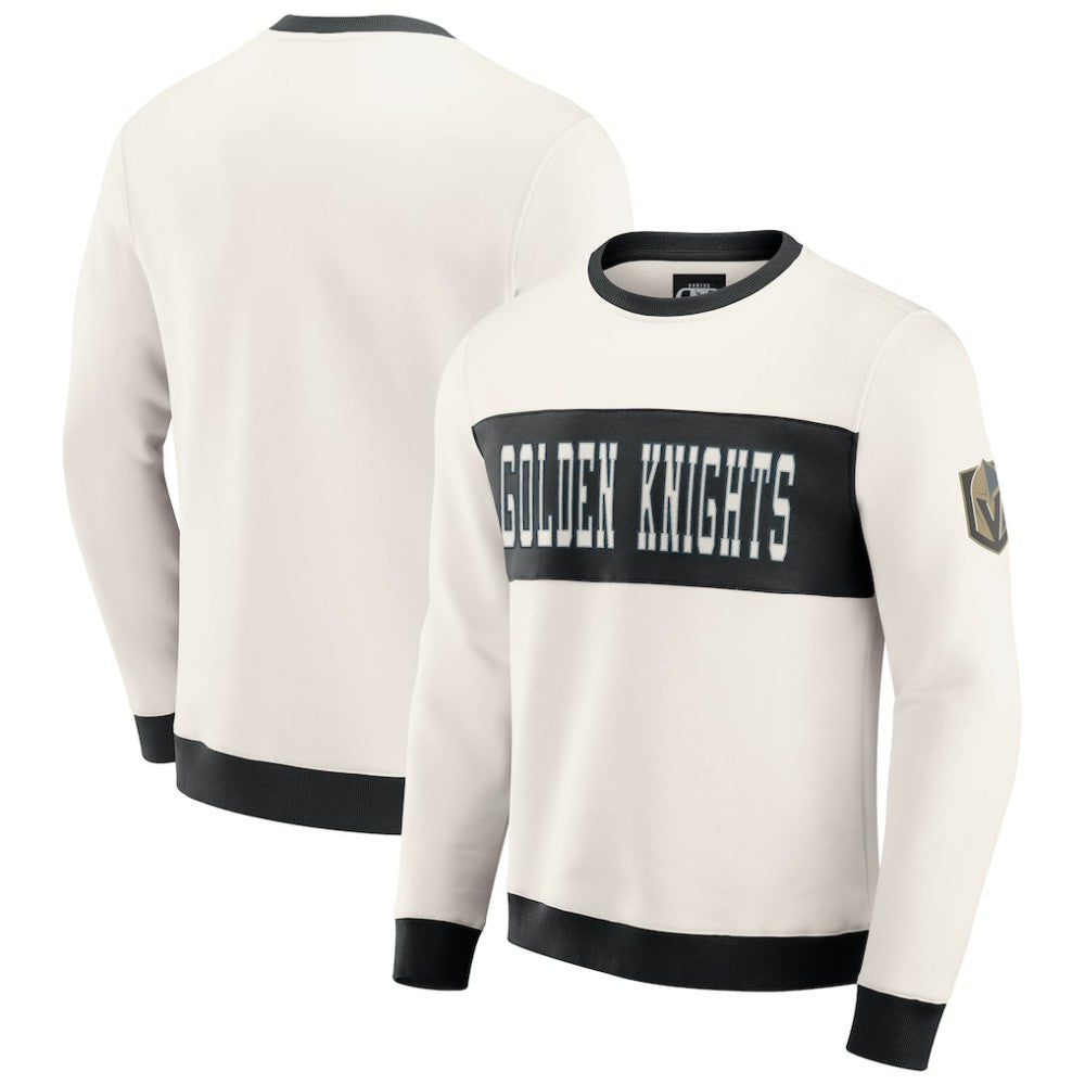Vegas Golden Knights Darius Rucker Collection by Fanatics Colorblock Pullover Sweatshirt - NHL Sweatshirts