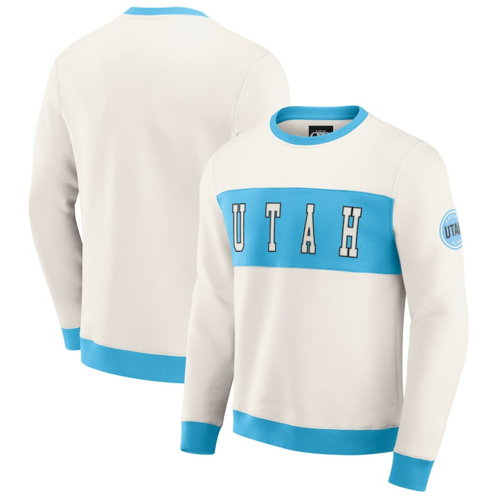 Utah Hockey Club Darius Rucker Collection by Fanatics Colorblock Pullover Sweatshirt - NHL Sweatshirts