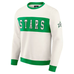 Dallas Stars Darius Rucker Collection by Fanatics Colorblock Pullover Sweatshirt - NHL Sweatshirts